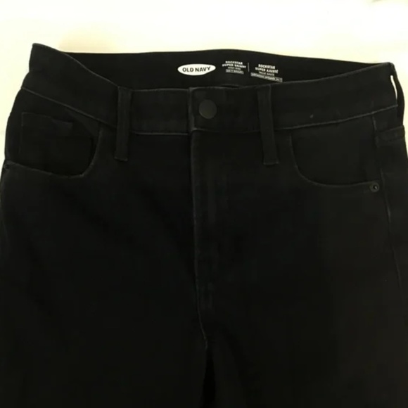 Old navy rockstar skinny high jeans size 4 (secret slim pockets/ built in warm) - Picture 1 of 5